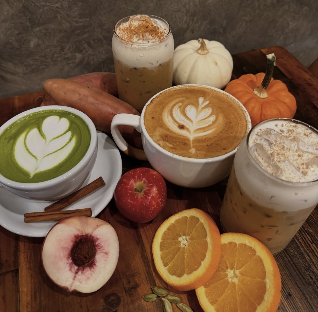 Beans and Boots Fall Coffee Drinks